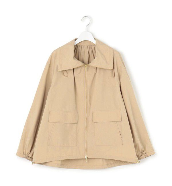 23区「【撥水加工】ソフトメモリータフタ スタンドネック ブルゾン」|ブルゾン・スタジャン|