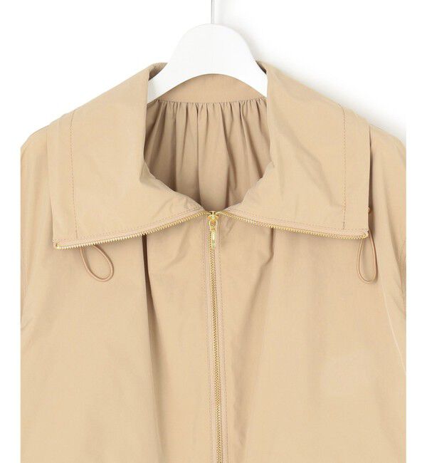 23区「【撥水加工】ソフトメモリータフタ スタンドネック ブルゾン」|ブルゾン・スタジャン|