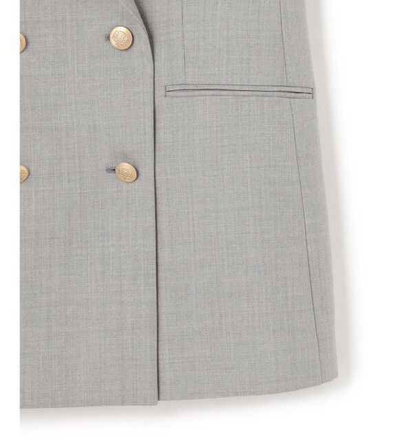 23区「【Oggi掲載】TWギャバジン テーラード ジャケット」|テーラードジャケット|