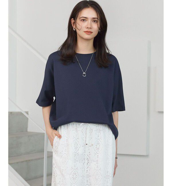 23区「【SLOW/一部店舗限定】ライトダンボール ドルマンスリーブ カットソー」|Tシャツ・カットソー|ｸﾞﾚｲｯｼ