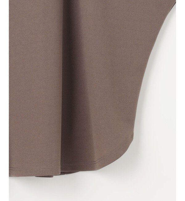 ANY SIS「【前後着用・UVケア・洗える】2WAYジョーゼットジャージードルマン カットソー」|Tシャツ・カットソー|