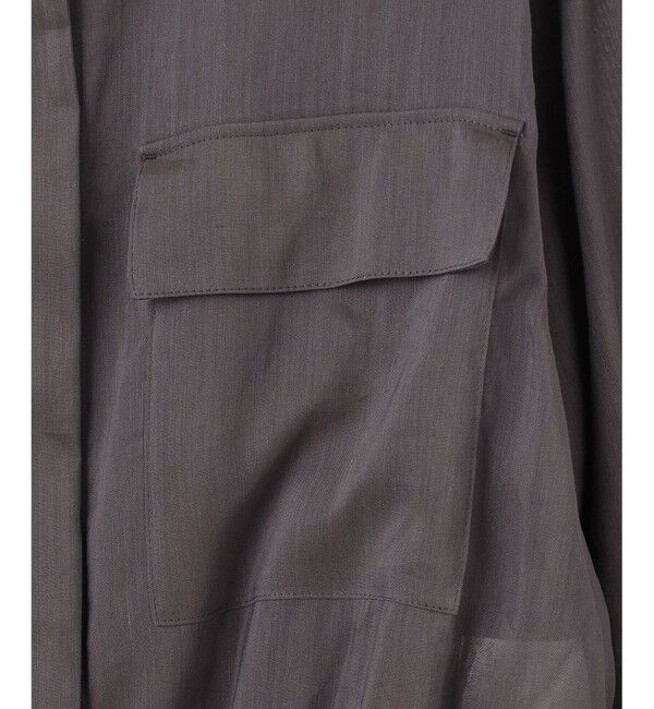 BEIGE,「PAULINE / ドローストリングシアーブラウス」|シャツ・ブラウス|