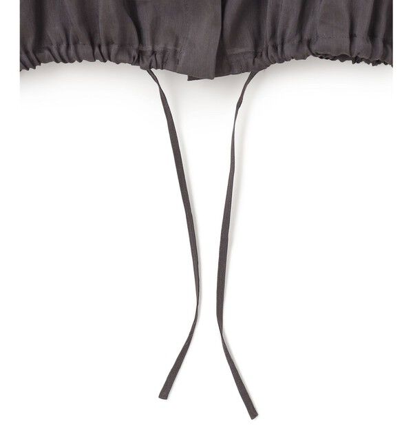 BEIGE,「PAULINE / ドローストリングシアーブラウス」|シャツ・ブラウス|