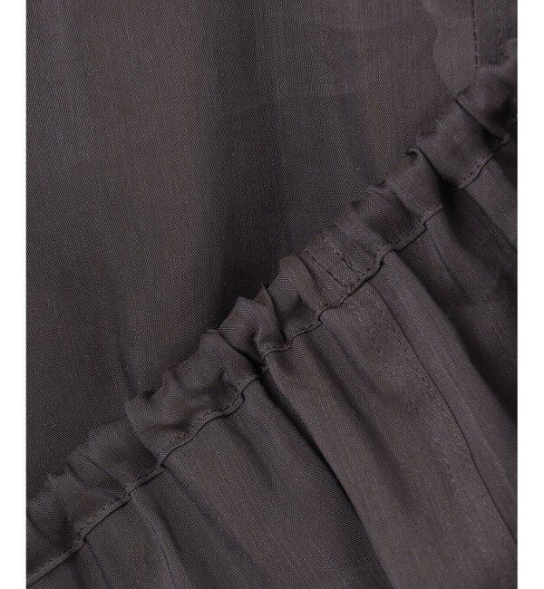 BEIGE,「PAULINE / ドローストリングシアーブラウス」|シャツ・ブラウス|