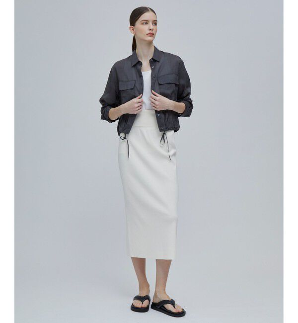 BEIGE,「PAULINE / ドローストリングシアーブラウス」|シャツ・ブラウス|