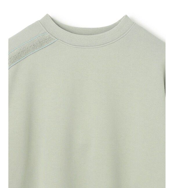 BEIGE,「【BEIGE,ecru/WEB限定・洗える】LOOP BACK / コットンスウェットリブトップス」|スウェット・ジャージ|