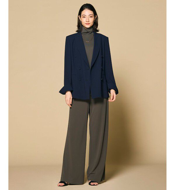 BEIGE,「【洗える】CINDY / ダブルブレストジャケット」|テーラードジャケット|