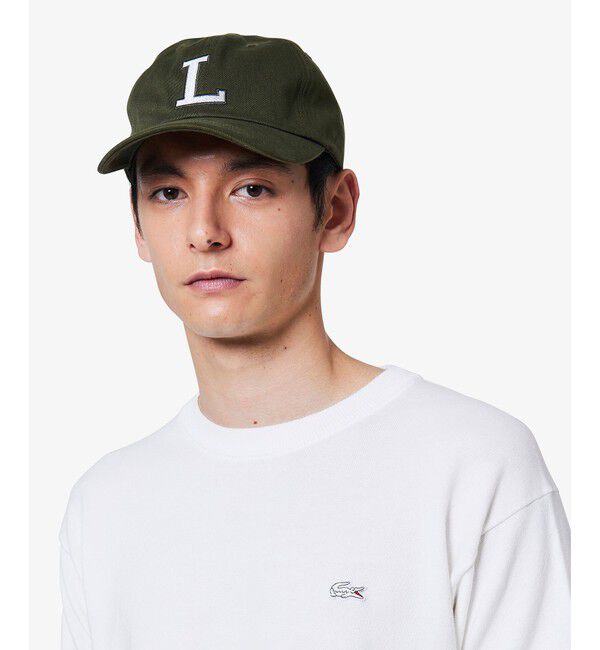 LACOSTE「3色混合メランジェニットTシャツ」|Tシャツ・カットソー|