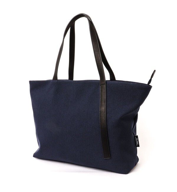 NOLLEY'S goodman「【Un coeur/アンクール】K903061 アシメレザーハンドルトート 25SS」|トートバッグ|ネイビー