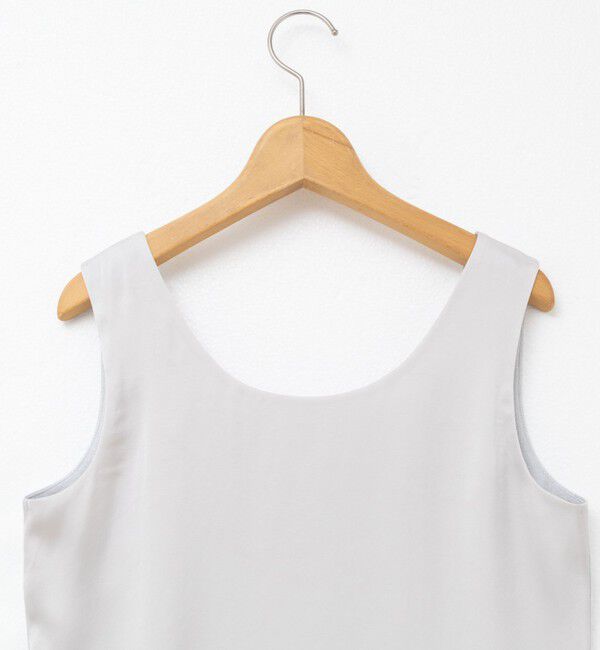 NOLLEY'S「サテン&times;ラメベア天2WAYタンクトップ」|タンクトップ|