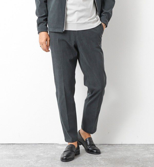 NOLLEY'S goodman「《ビジカジ/セットアップ対応》トリコットコーデュロイ ストレッチ イージーPT 25AW」|チノ|