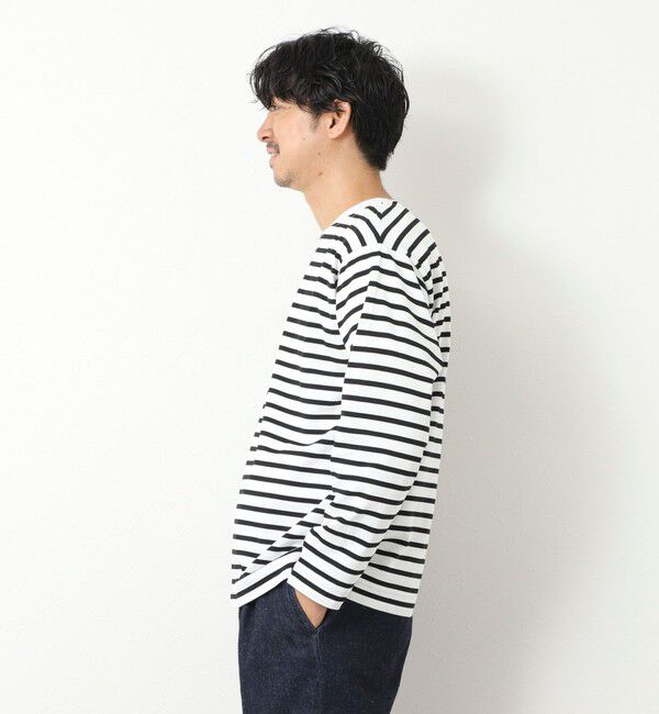 NOLLEY'S goodman「MVSシルケットボーダーBN」|Tシャツ・カットソー|