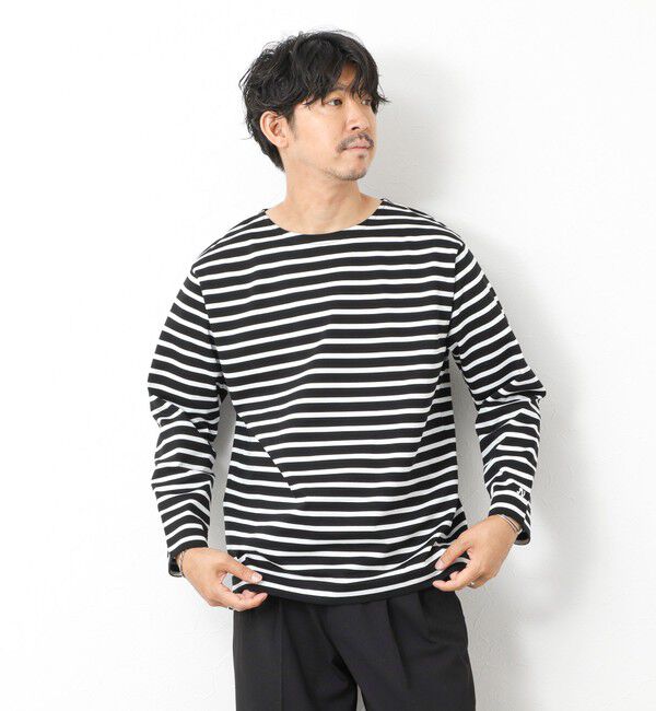 NOLLEY'S goodman「MVSシルケットボーダーBN」|Tシャツ・カットソー|