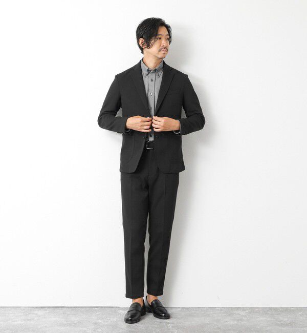 NOLLEY'S goodman「《ビジカジ/セットアップ対応》【尾州】先染めハニカムイージーJK 25AW」|テーラードジャケット|