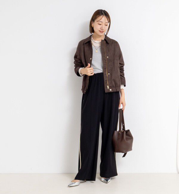 NOLLEY'S sophi「ウォッシャブルサイドライントリコットパンツ」|その他|