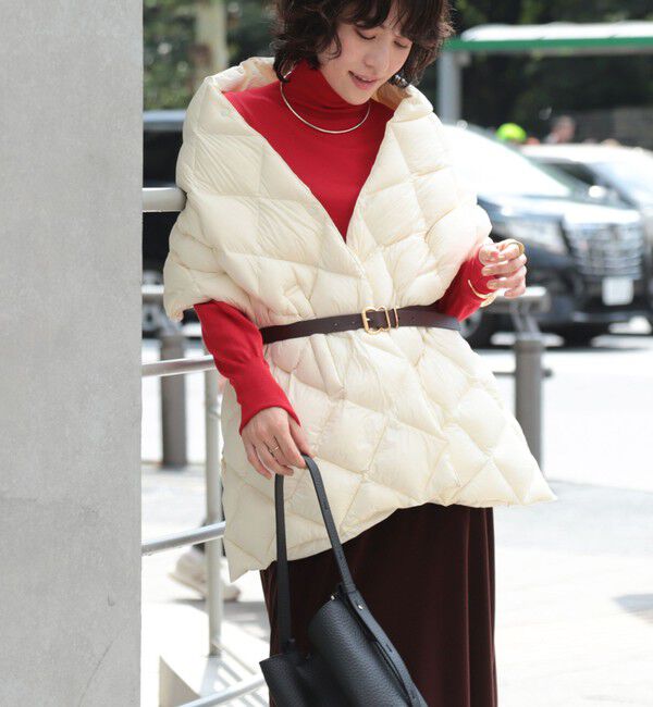 NOLLEY'S「◇【WEB限定】【TAION/タイオン】別注ダウンストール」|ダウン|オフホワイト