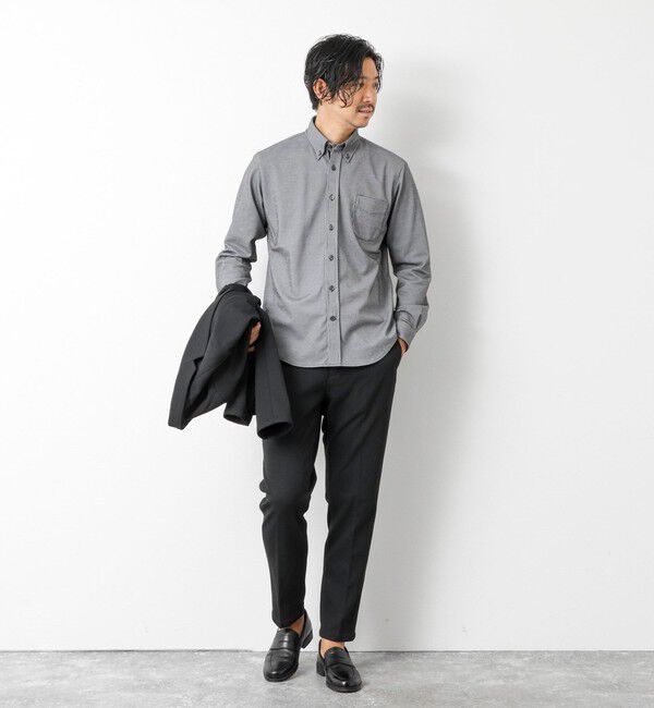 NOLLEY'S goodman「《ビジカジ対応》【ALBINI】吸水速乾テープBD 25AW」|シャツ・ブラウス|