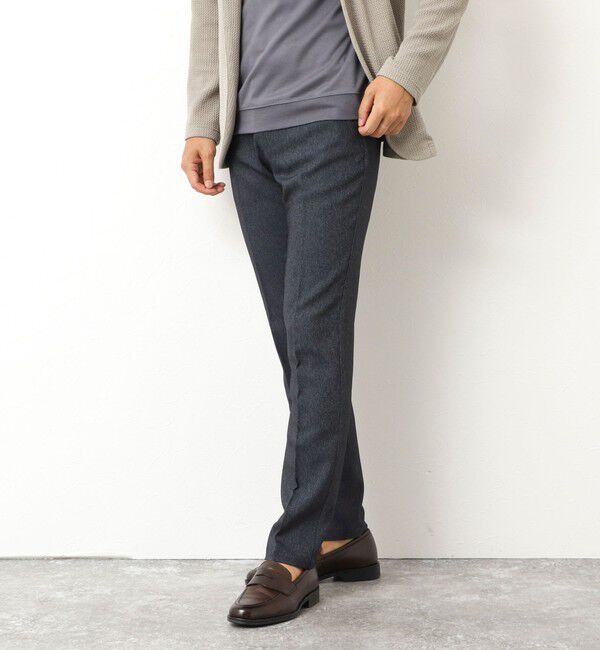 NOLLEY'S goodman「《ビジカジ対応》吸水速乾 ツイルストレッチスリムフィット 25AW」|チノ|