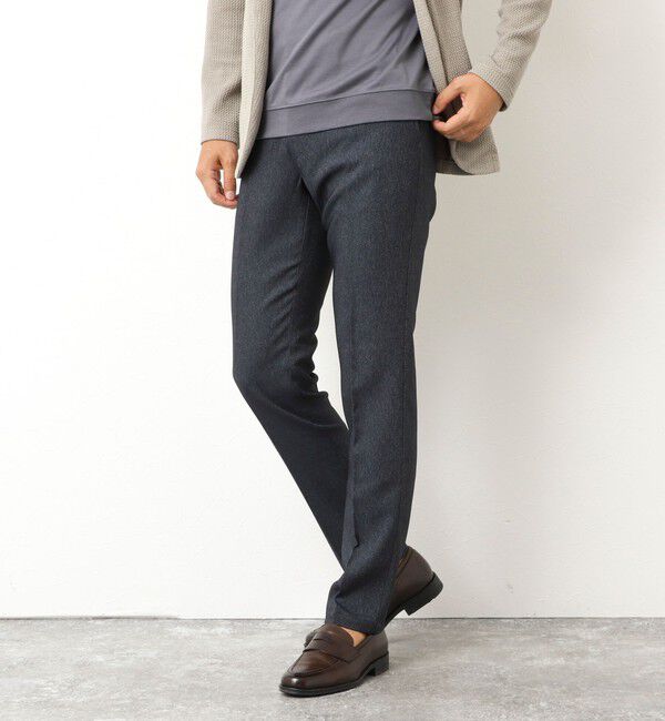 NOLLEY'S goodman「《ビジカジ対応》吸水速乾 ツイルストレッチスリムフィット 25AW」|チノ|