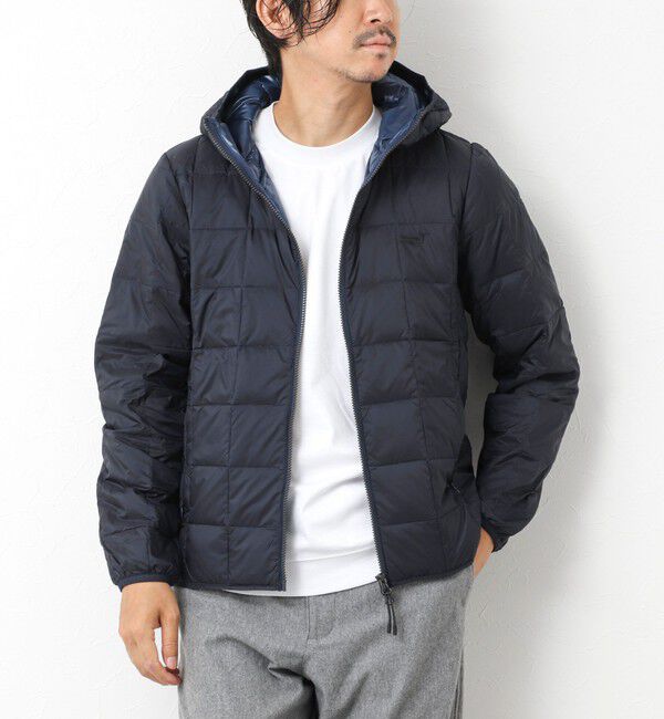 NOLLEY'S goodman「【TAION/タイオン】別注 クジラ刺繍HOOD W-ZIP DOWN JKT 25AW」|ダウン|