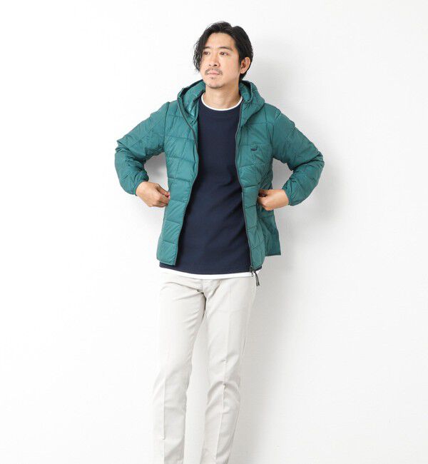 NOLLEY'S goodman「【TAION/タイオン】別注 クジラ刺繍HOOD W-ZIP DOWN JKT 25AW」|ダウン|