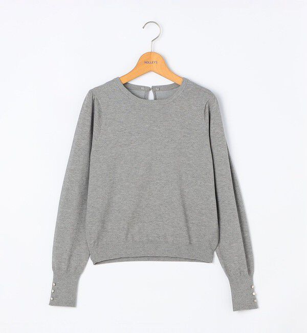 NOLLEY'S「プリーツ衿取り外しプルオーバーニット」|ニット・セーター|