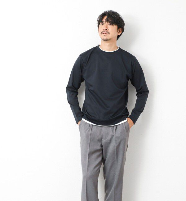 NOLLEY'S goodman「ハイゲージ スーピマコットン ダブルカラーTee 25AW」|Tシャツ・カットソー|