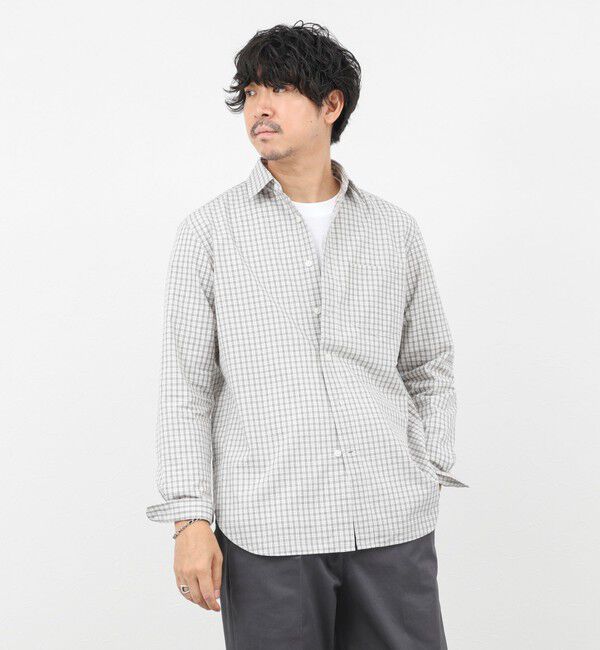 NOLLEY'S goodman「ダブルワッシャー タイプライター レギュラーカラーシャツ 25AW」|シャツ・ブラウス|