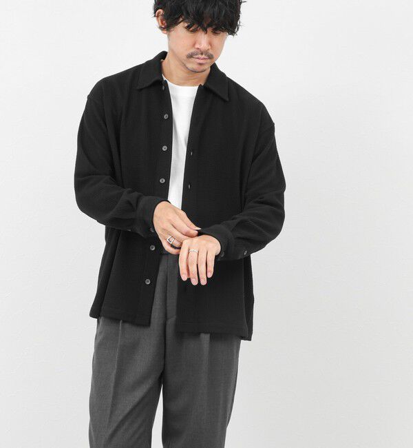 NOLLEY'S goodman「ウォッシャブル ニットシャツ 25AW」|シャツ・ブラウス|