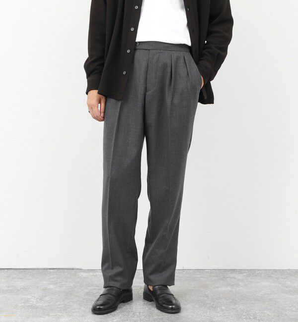 NOLLEY'S goodman「SOLOTEX ストレッチサキソニー NSN2タックスラックス 25AW」|スラックス|