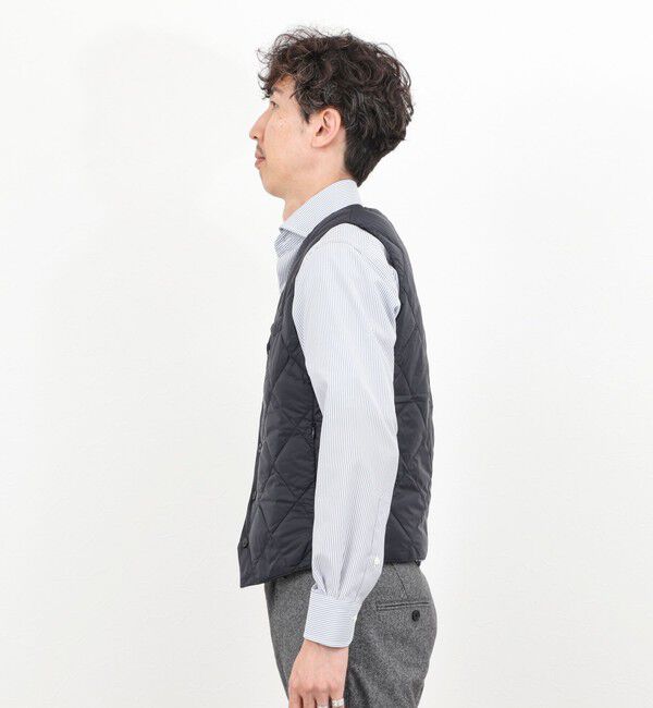 NOLLEY'S goodman「【TAION/タイオン】SINGLE SNAP BUTTON DOWN GILET 25AW」|ダウンベスト・ベスト|