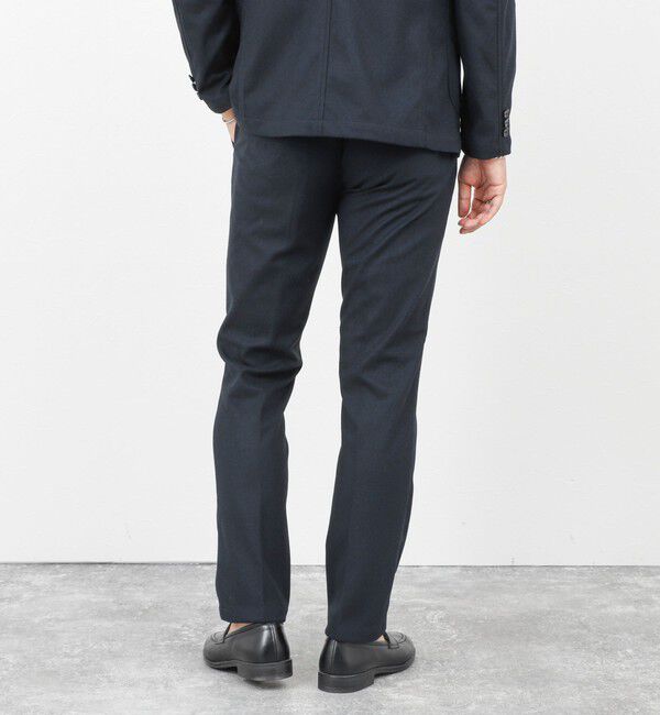 NOLLEY'S goodman「《セットアップ対応》【Active Jersey】ホームスパン ストレッチスリムフィット 25AW」|チノ|