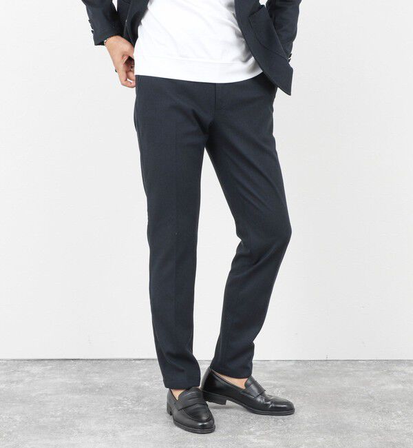 NOLLEY'S goodman「《セットアップ対応》【Active Jersey】ホームスパン ストレッチスリムフィット 25AW」|チノ|