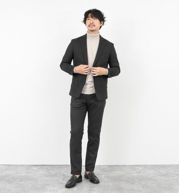 NOLLEY'S goodman「《セットアップ対応》【Active Jersey】ホームスパン ストレッチスリムフィット 25AW」|チノ|