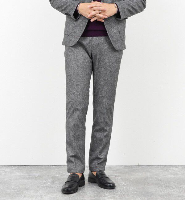 NOLLEY'S goodman「《セットアップ対応》【Active Jersey】ホームスパン ストレッチスリムフィット 25AW」|チノ|