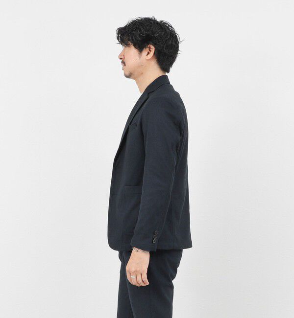 NOLLEY'S goodman「《セットアップ対応》【Active Jersey】ホームスパン ストレッチイージーJK」|テーラードジャケット|