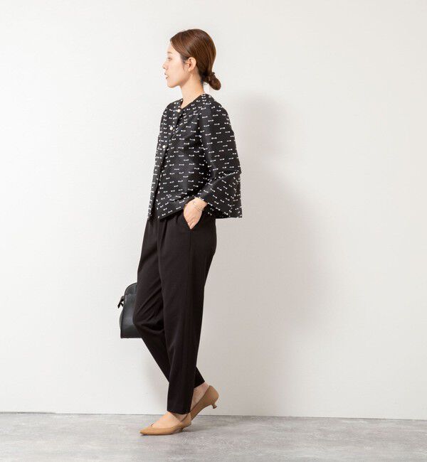 NOLLEY'S「ウォッシャブル裏起毛イージーテーパードパンツ」|その他|