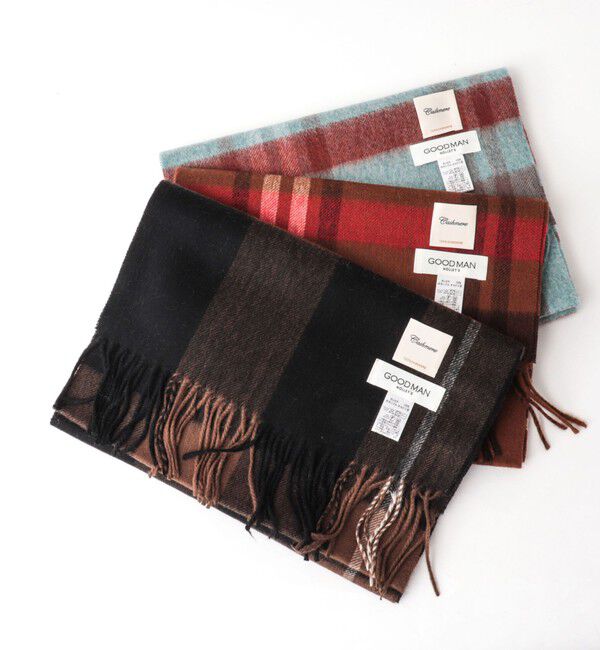 NOLLEY'S goodman「カシミヤチェックマフラー30」|ストール|