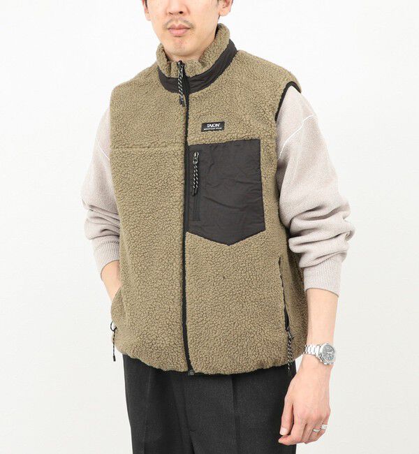 NOLLEY'S goodman「【TAION/タイオン】DOWN&times;BOA REVERSIBLE VEST 25AW」|ダウンベスト・ベスト|