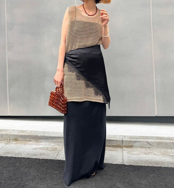 MAQWEL「【MAQWEL/マクウェル】TRIANGLEスカーフ」|その他|ブラック