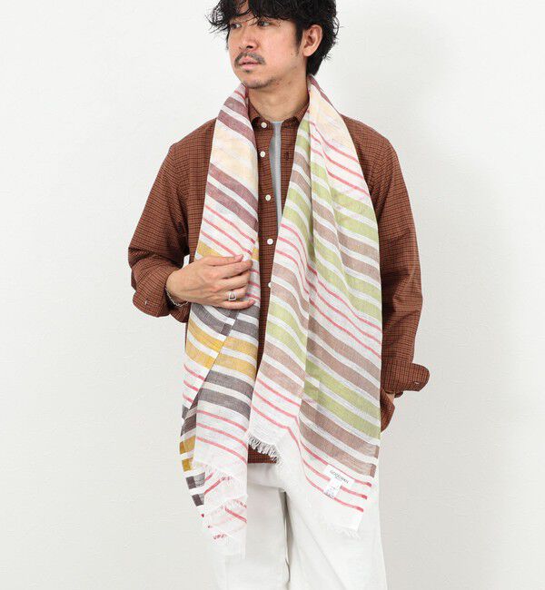 NOLLEY'S goodman「マルチボーダーストール50」|ストール|