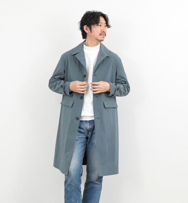 NOLLEY'S goodman「《ビジカジ対応》【ダントツ撥水】ステンカラーコート 26SS」|ステンカラーコート|