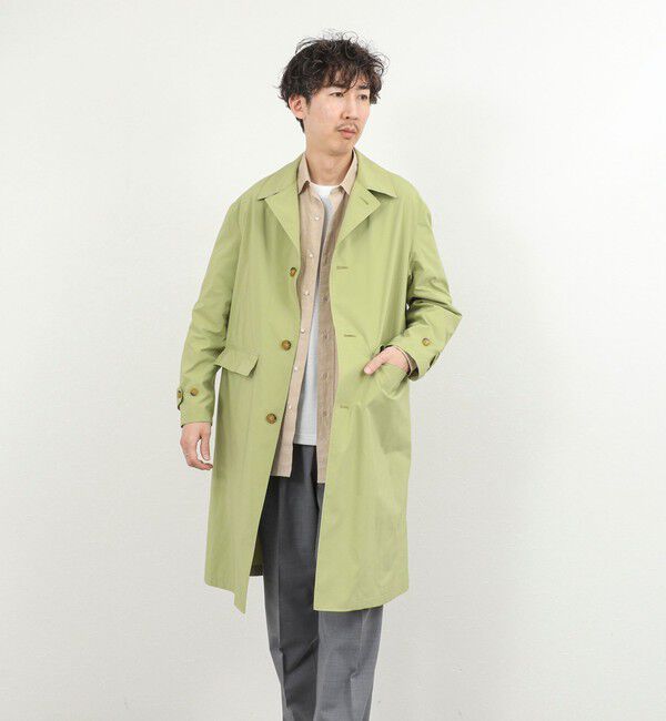 NOLLEY'S goodman「《ビジカジ対応》【ダントツ撥水】ステンカラーコート 26SS」|ステンカラーコート|