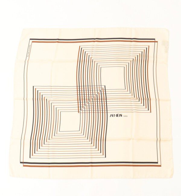 NOLLEY'S sophi「【AENEIS/エイネス】MINIMAL ILLUSIONシルクスカーフ」|ストール|ホワイト系5