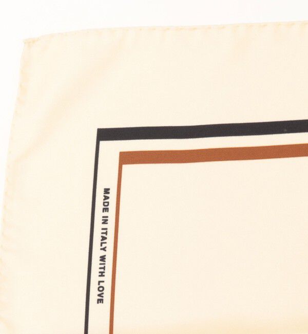 NOLLEY'S sophi「【AENEIS/エイネス】MINIMAL ILLUSIONシルクスカーフ」|ストール|