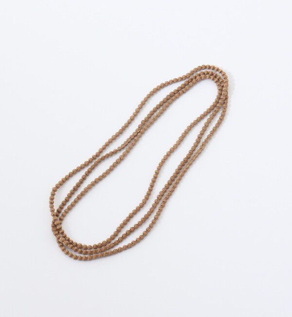 NOLLEY'S「【CITRUS/シトラス】 POMPOMネックレス」|ネックレス|キャメル