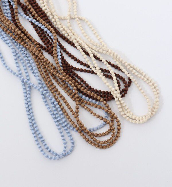 NOLLEY'S「【CITRUS/シトラス】 POMPOMネックレス」|ネックレス|