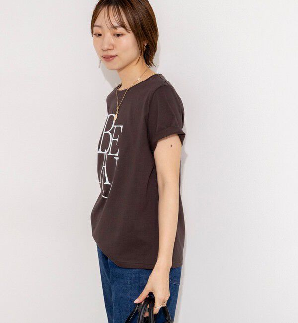 NOLLEY'S「ウォッシャブルプリントT」|Tシャツ・カットソー|