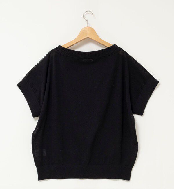 NOLLEY'S「《手洗い可能》コットンセルロースリラックスプルオーバー」|ニット・セーター|