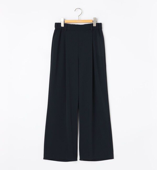 NOLLEY'S sophi「《セットアップ対応》ウォッシャブルツイルイージーワイドパンツ」|その他|